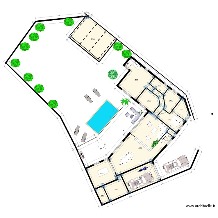 plan maison ploeren 2. Plan de 0 pièce et 0 m2