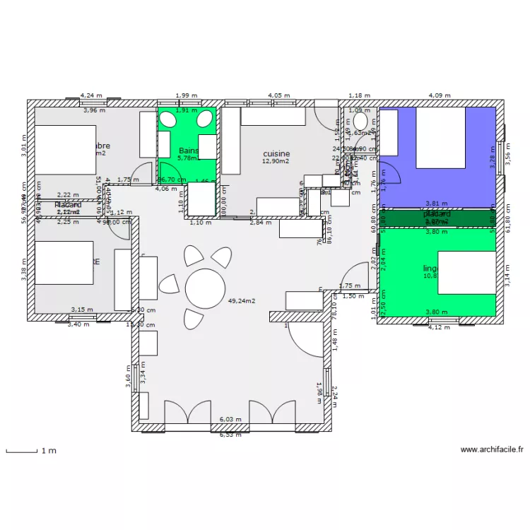 vaugneray futur. Plan de 
