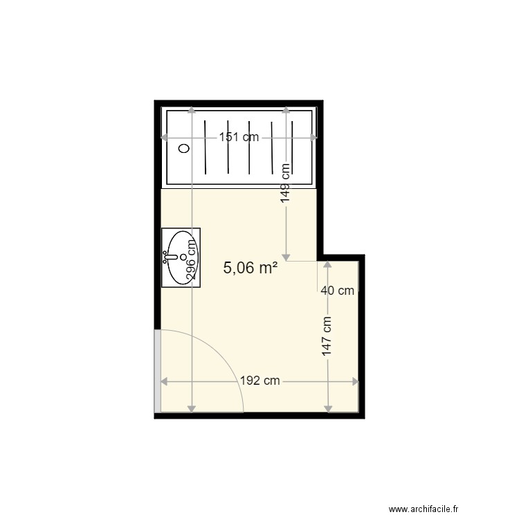 VERRAGHE JACQUELINE . Plan de 0 pièce et 0 m2