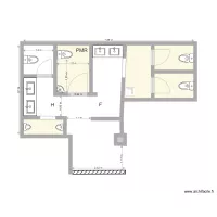 WC Grand bleu plan adap modification