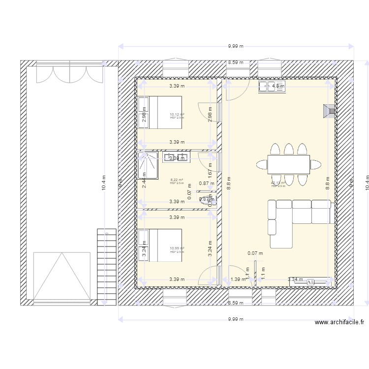 maison revel location 6. Plan de 0 pièce et 0 m2