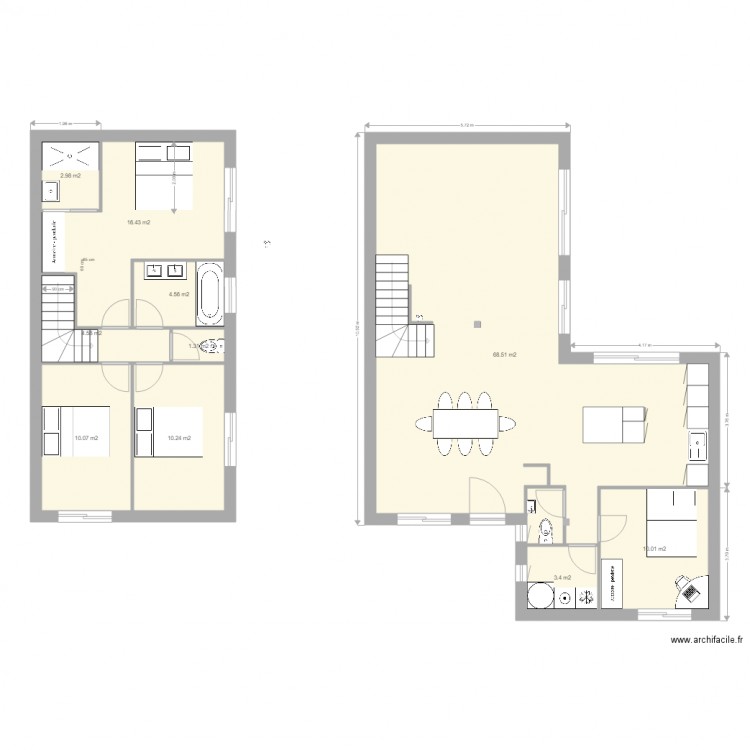 nouveau RDC modif v3. Plan de 0 pièce et 0 m2