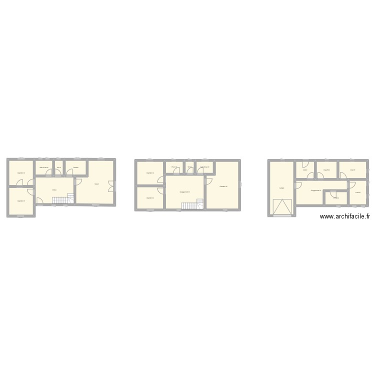 350601647. Plan de 21 pièces et 221 m2