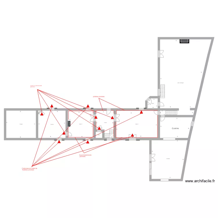 Sophie RDC1. Plan de 