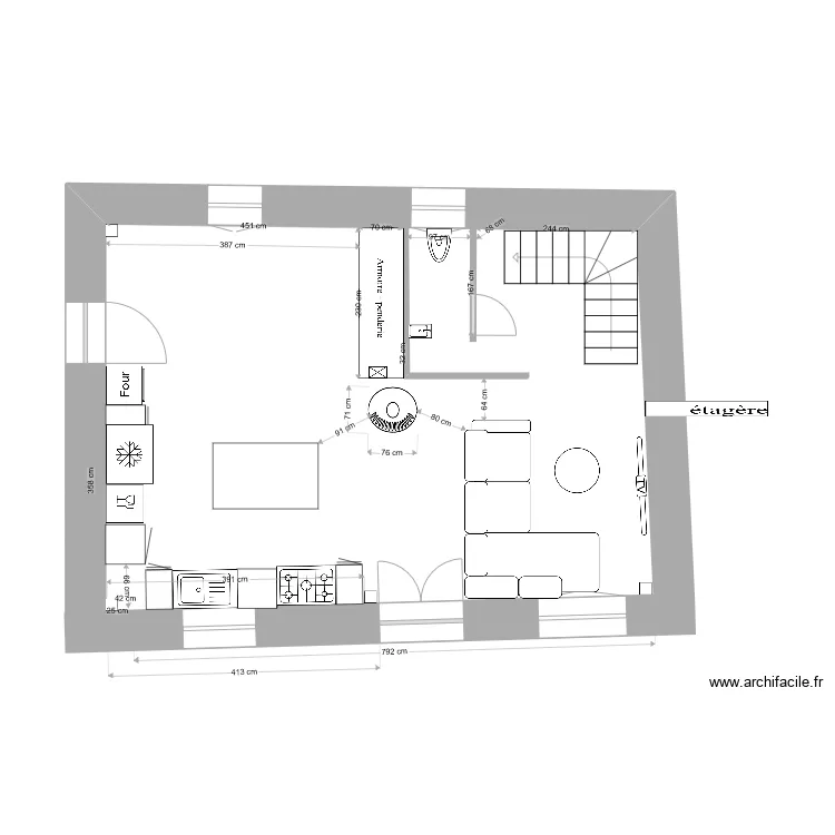 RDChauss&eacute;e. Plan de 