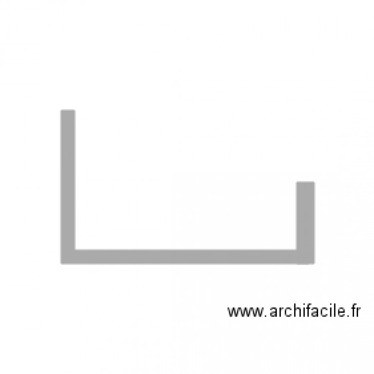 Mur adossable. Plan de 0 pièce et 0 m2