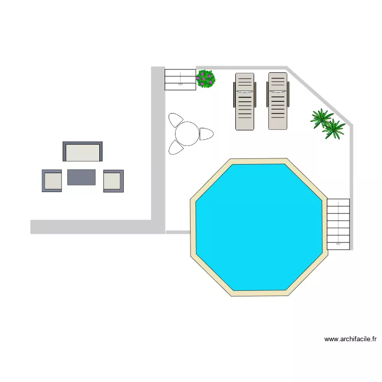 Piscine 1. Plan de Piscine 1. Plan de
