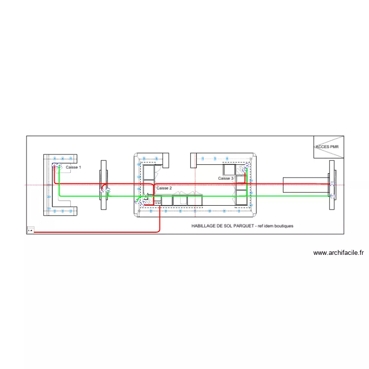 hubside roissy. Plan de 