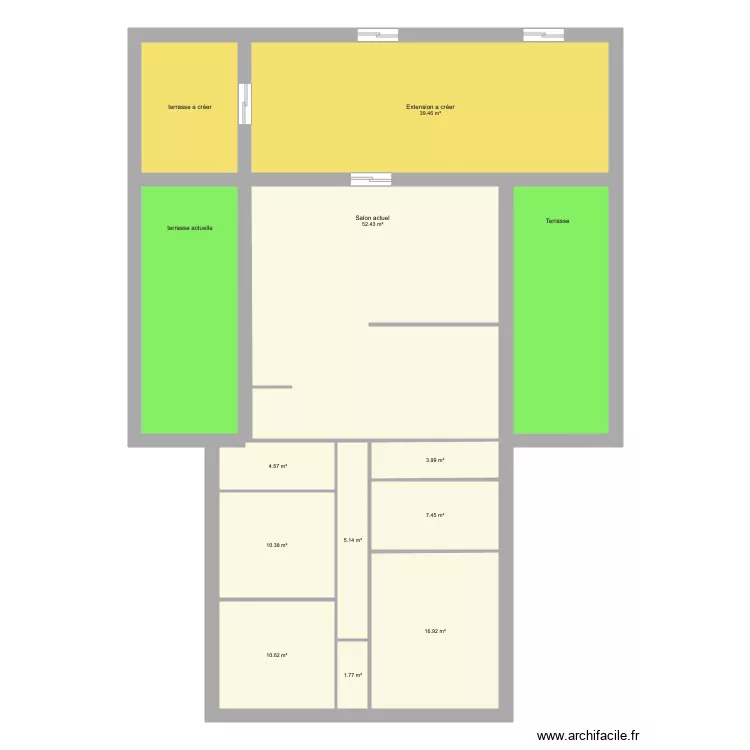 Chez nous 4. Plan de 