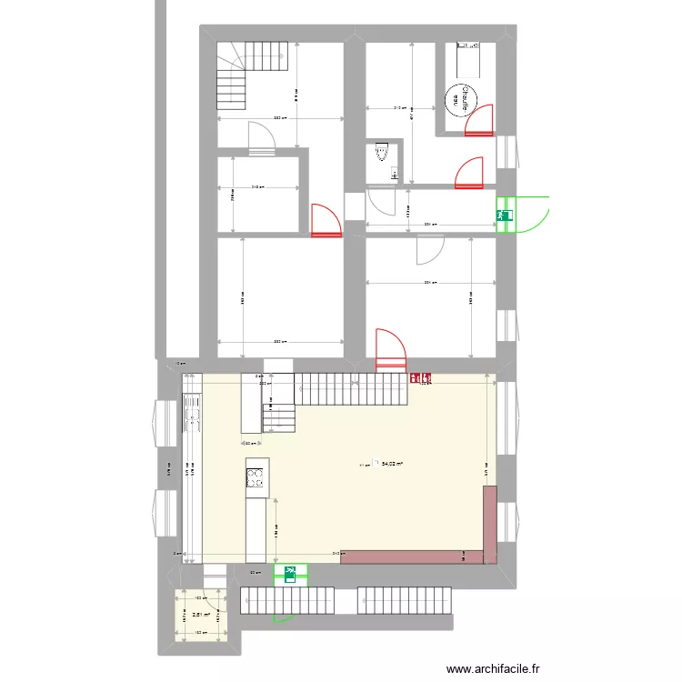 POUMAY CAVE 10. Plan de 