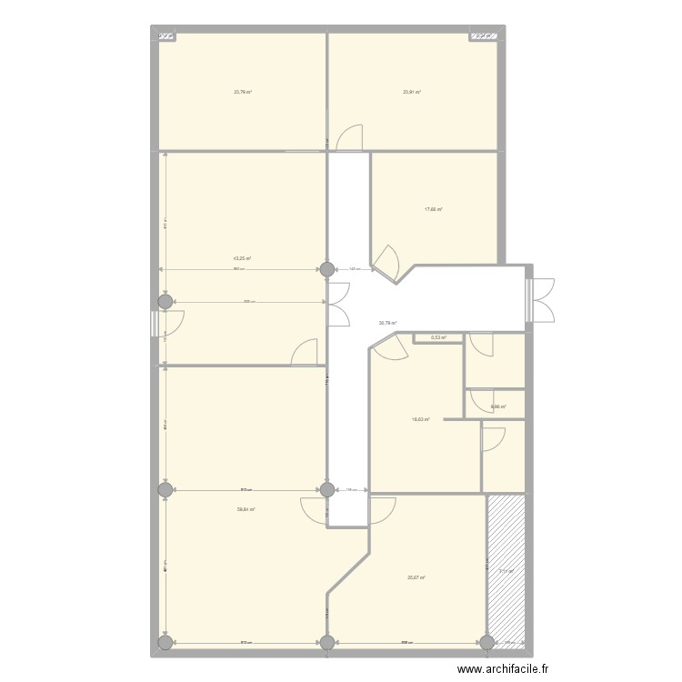Labo rdz. Plan de 0 pièce et 0 m2