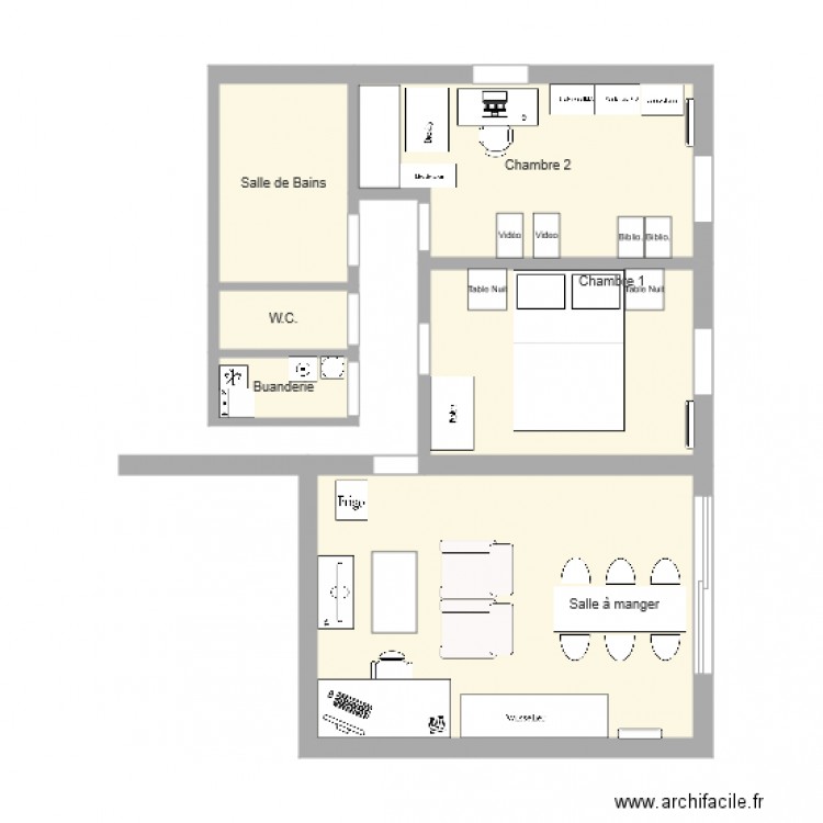 Appartement Jurbise02. Plan de 0 pièce et 0 m2