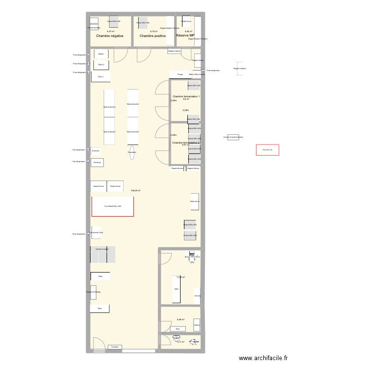 Dorian Montreuil 230m2. Plan de 9 pièces et 187 m2