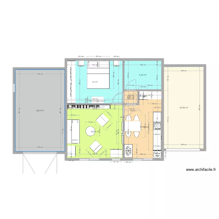 BUNGALOW. Plan de 