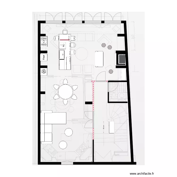 neuilly de muru. Plan de 