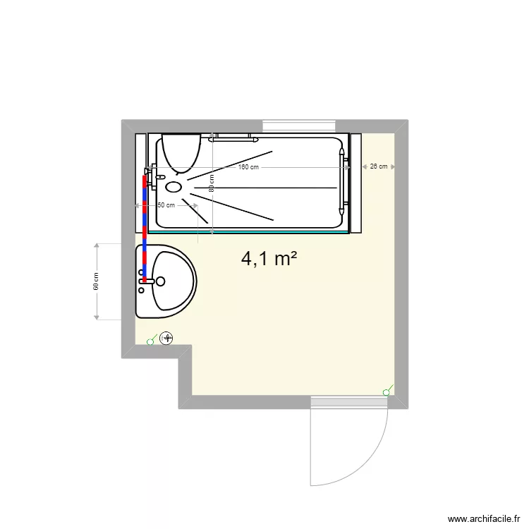 MALATRAY r&eacute;nov&eacute;. Plan de 
