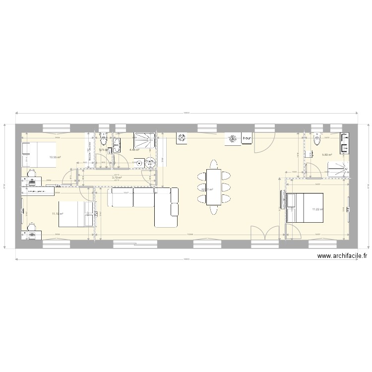 fred bonne cote 2. Plan de 0 pièce et 0 m2