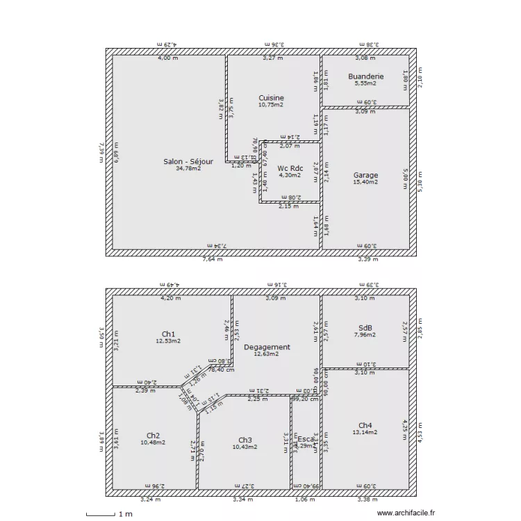 Mauscoule 4.122. Plan de Mauscoule 4.122. Plan de