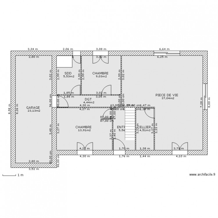 Plan. Plan de 0 pièce et 0 m2
