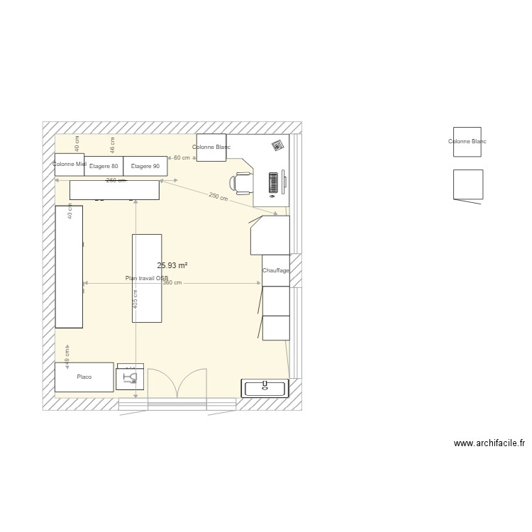 Dependance v3 1. Plan de 0 pièce et 0 m2