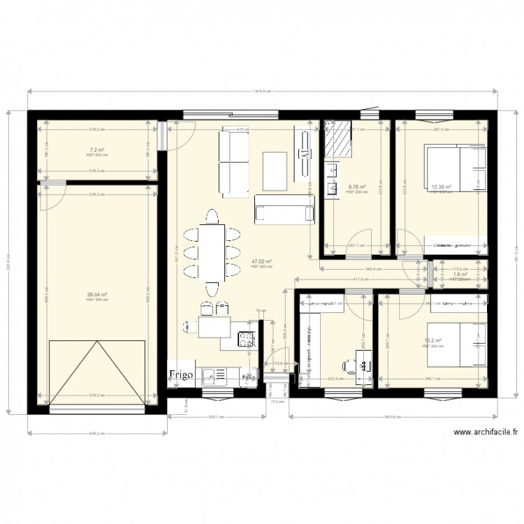 maison natilia 1. Plan de 0 pièce et 0 m2