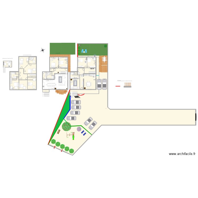 MAISON st ismier PLANS PROJET ok4. Plan de 0 pièce et 0 m2