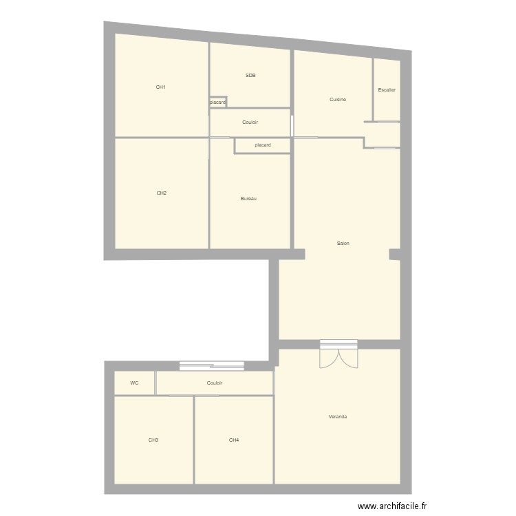 maison mzt1 test1. Plan de 0 pièce et 0 m2