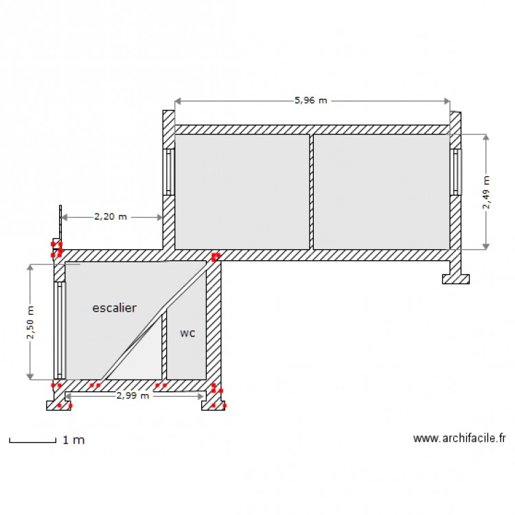 Coupe 3. Plan de 0 pièce et 0 m2