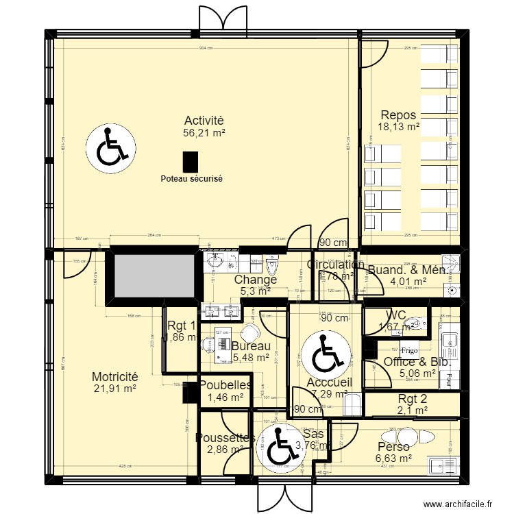 92 PUTEAUX projet Jean v2 ArL 160323 V2. Plan de 0 pièce et 0 m2