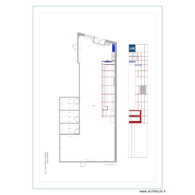 55565 Plano Actual. Plan de 0 pièce et 0 m2