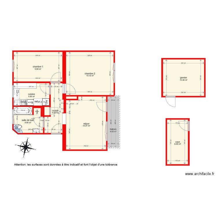BI4275. Plan de 0 pièce et 0 m2