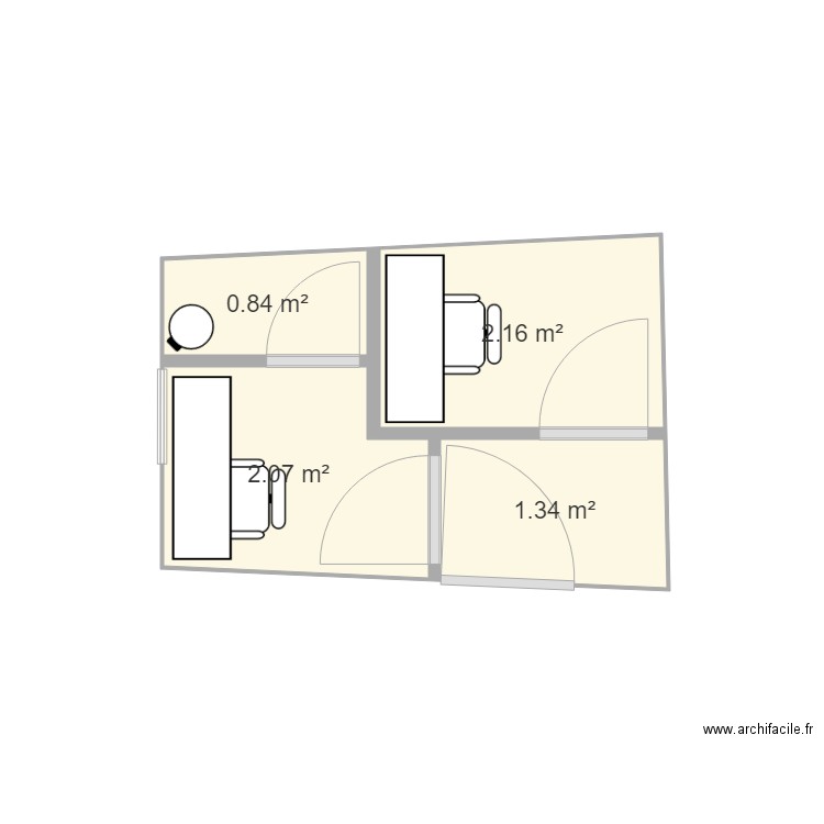 test3. Plan de 0 pièce et 0 m2