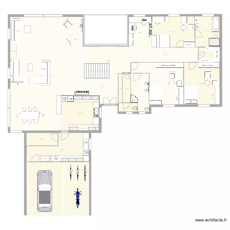 NLCH RDV meubl&eacute; V3. Plan de 