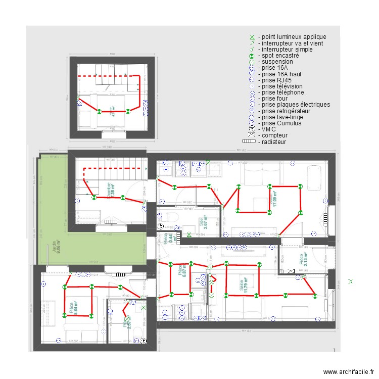 Latita Elec V2 cible. Plan de 0 pièce et 0 m2