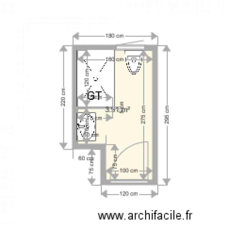 BETREMIEUX . Plan de 0 pièce et 0 m2