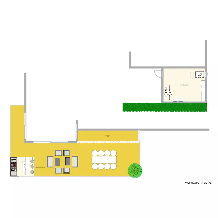 Pramousquier. Plan de 