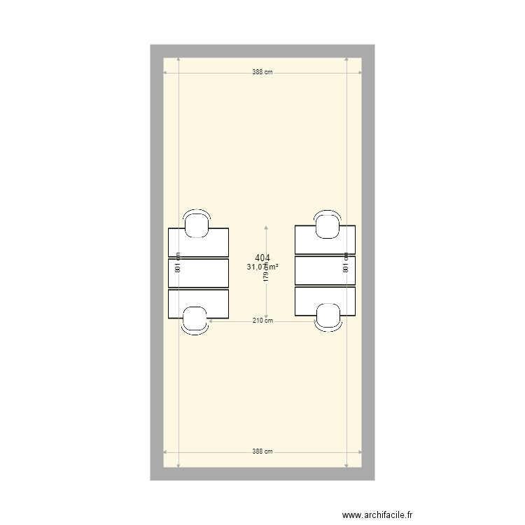 404 oraux. Plan de 0 pièce et 0 m2