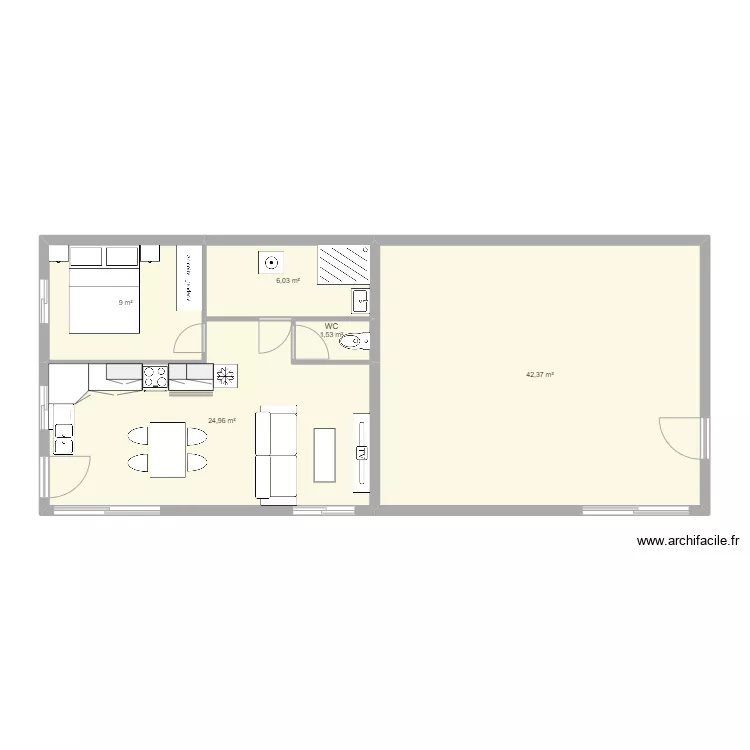 B&eacute;zaves 2. Plan de 