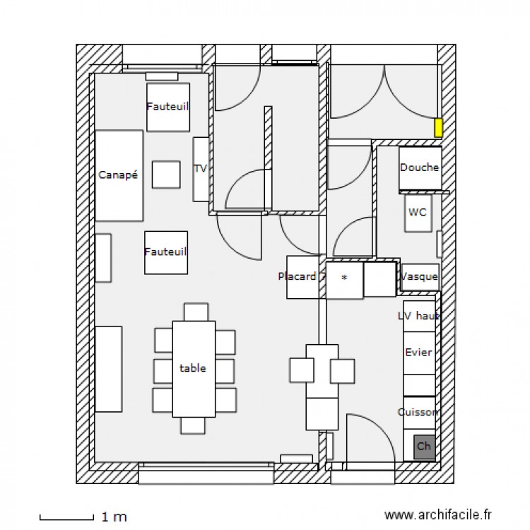 RC Projet V15b - Deplcmt tabl elec. Plan de 0 pièce et 0 m2