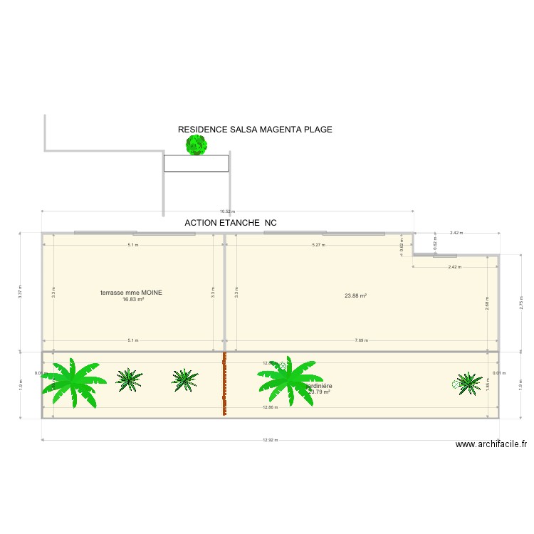 RESIDENCE SALSA. Plan de 0 pièce et 0 m2