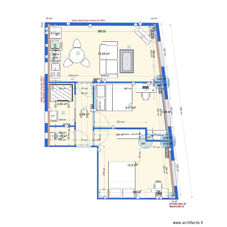 appartement rte Lodève V8. Plan de 0 pièce et 0 m2