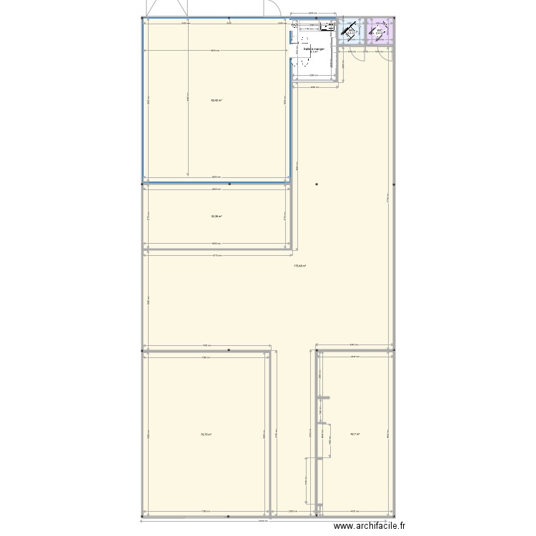 SHOWROOM. Plan de 0 pièce et 0 m2