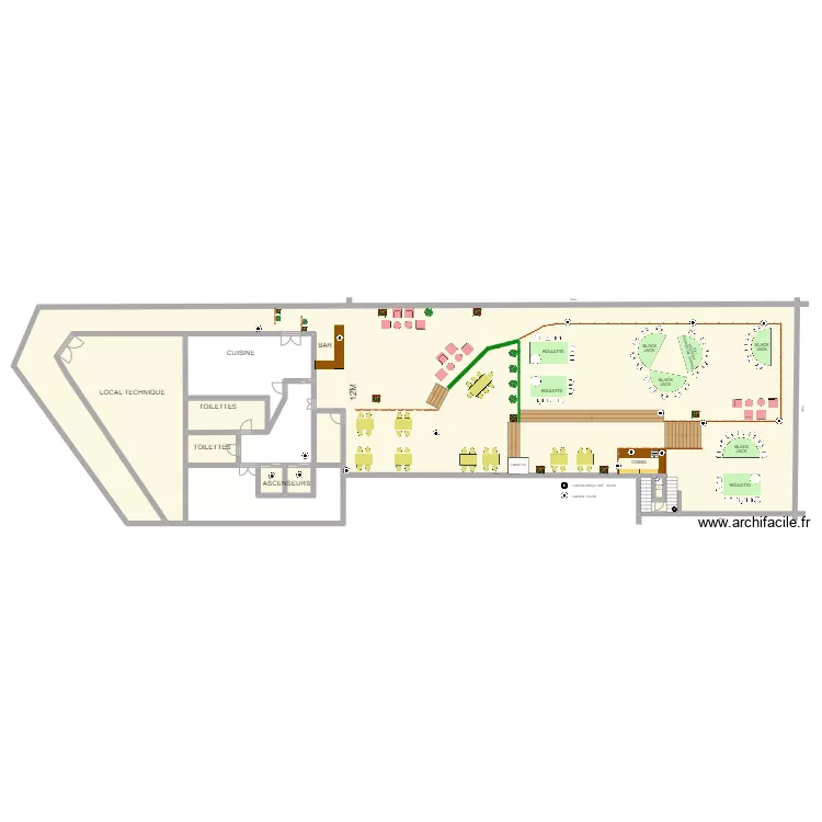 Plan Rooftop 8 Juillet 2023. Plan de 