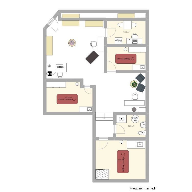 institut perle d'O. Plan de 0 pièce et 0 m2