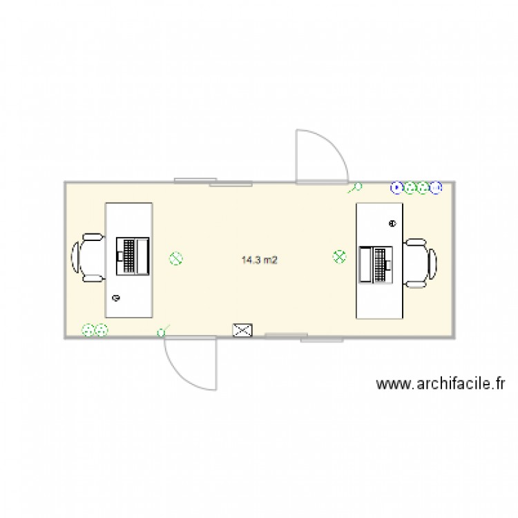 TC 20 BUREAU ASSOCIATION DIGAZON. Plan de 0 pièce et 0 m2