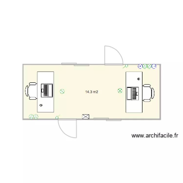 TC 20 BUREAU ASSOCIATION DIGAZON. Plan de 
