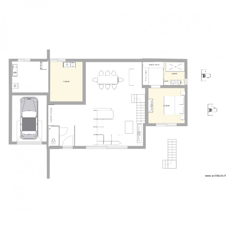 MAISON MARS. Plan de 0 pièce et 0 m2