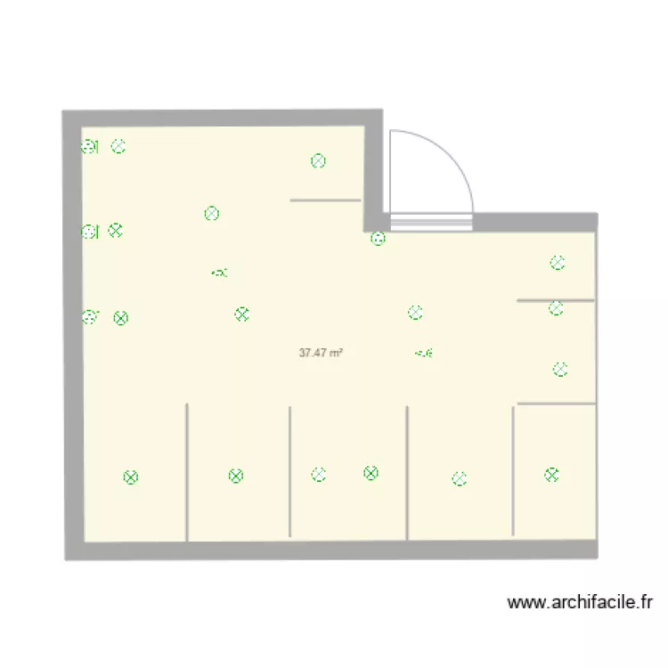 sanitaire. Plan de 
