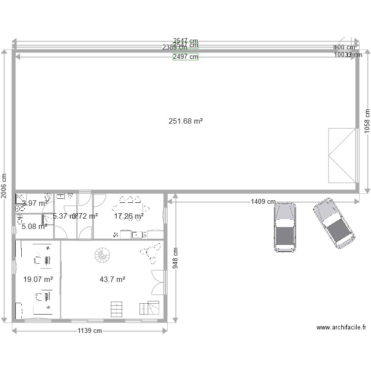 projet smcb. Plan de 0 pièce et 0 m2