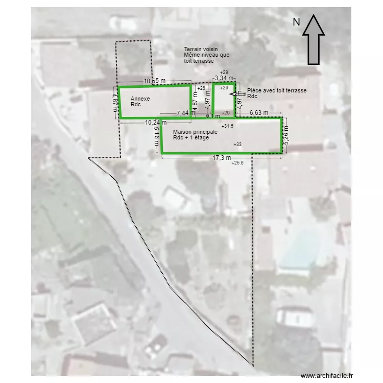 DP2 apr&egrave;s travaux5. Plan de 